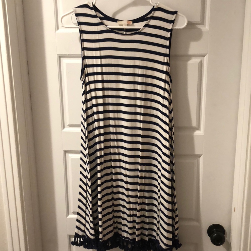 GB stripe tank dress